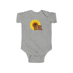 Girl Sunflower Infant Fine Jersey Bodysuit
