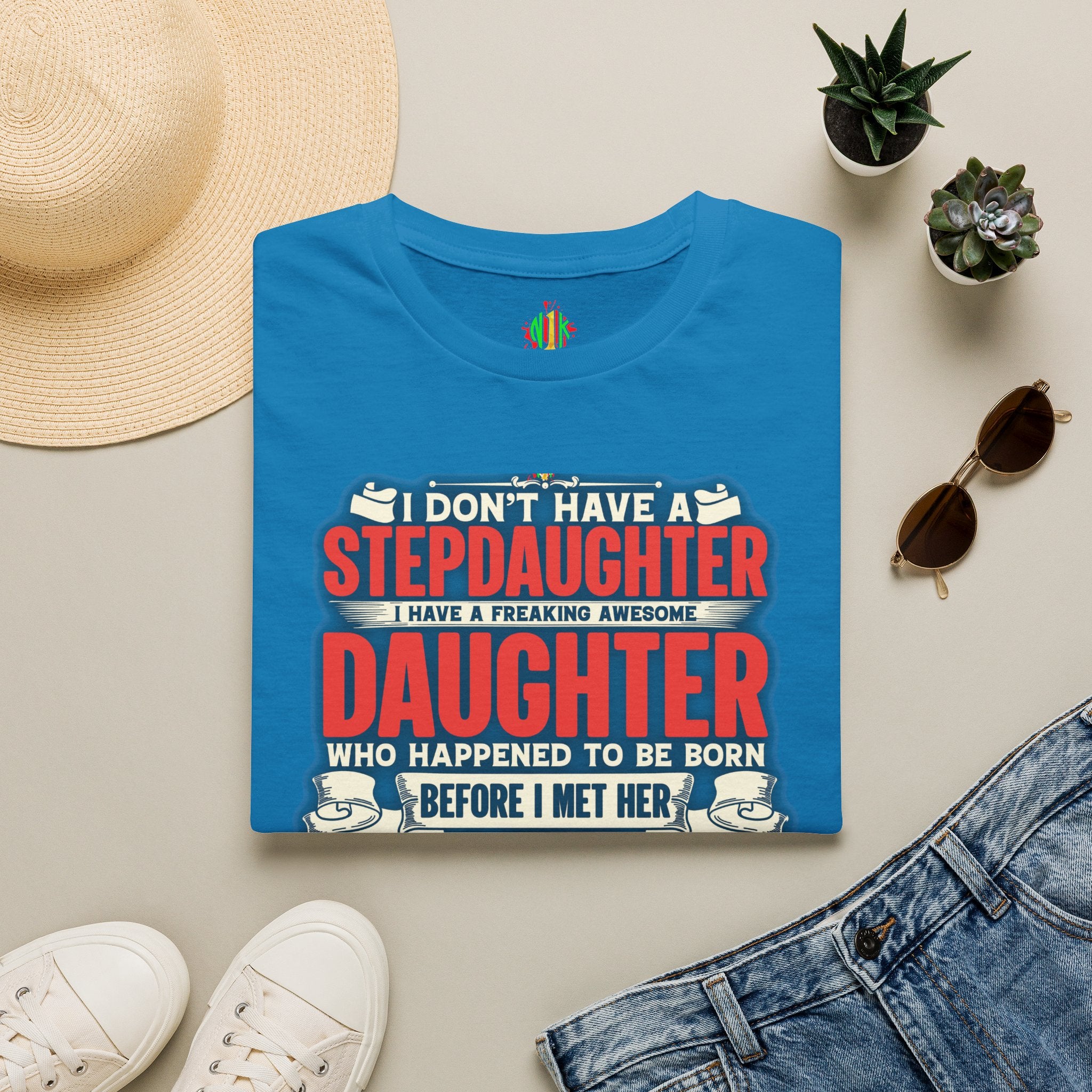 The love of a stepdaughter from a Stepfather Short Sleeve Tee