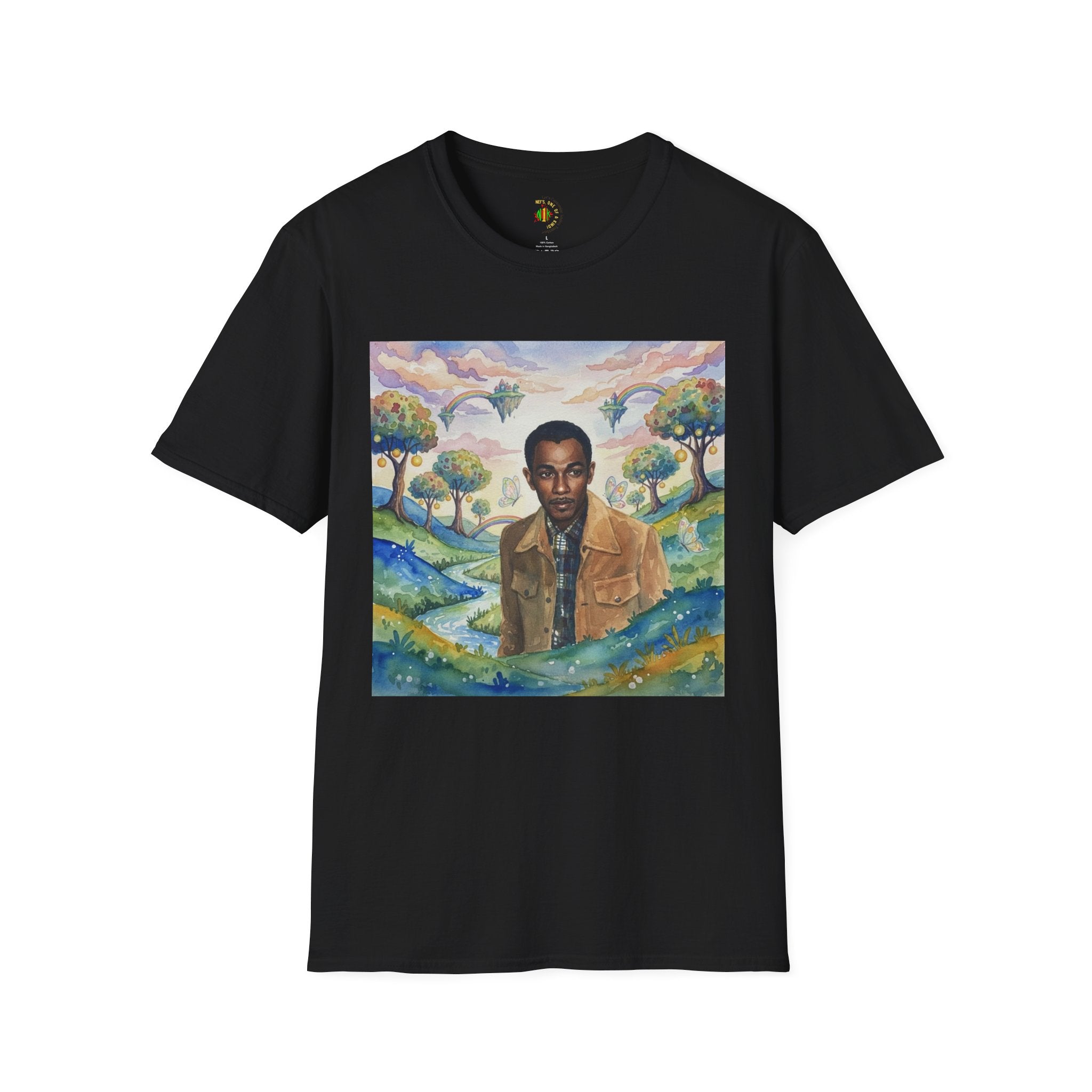 Todd Another Customized Smile Portrait Tee Graphic T-Shirt
