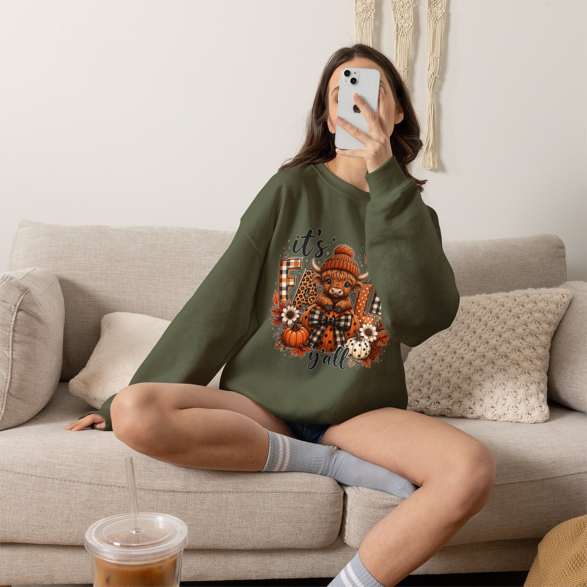 It’s Y’all Fall Bear Sweatshirt
