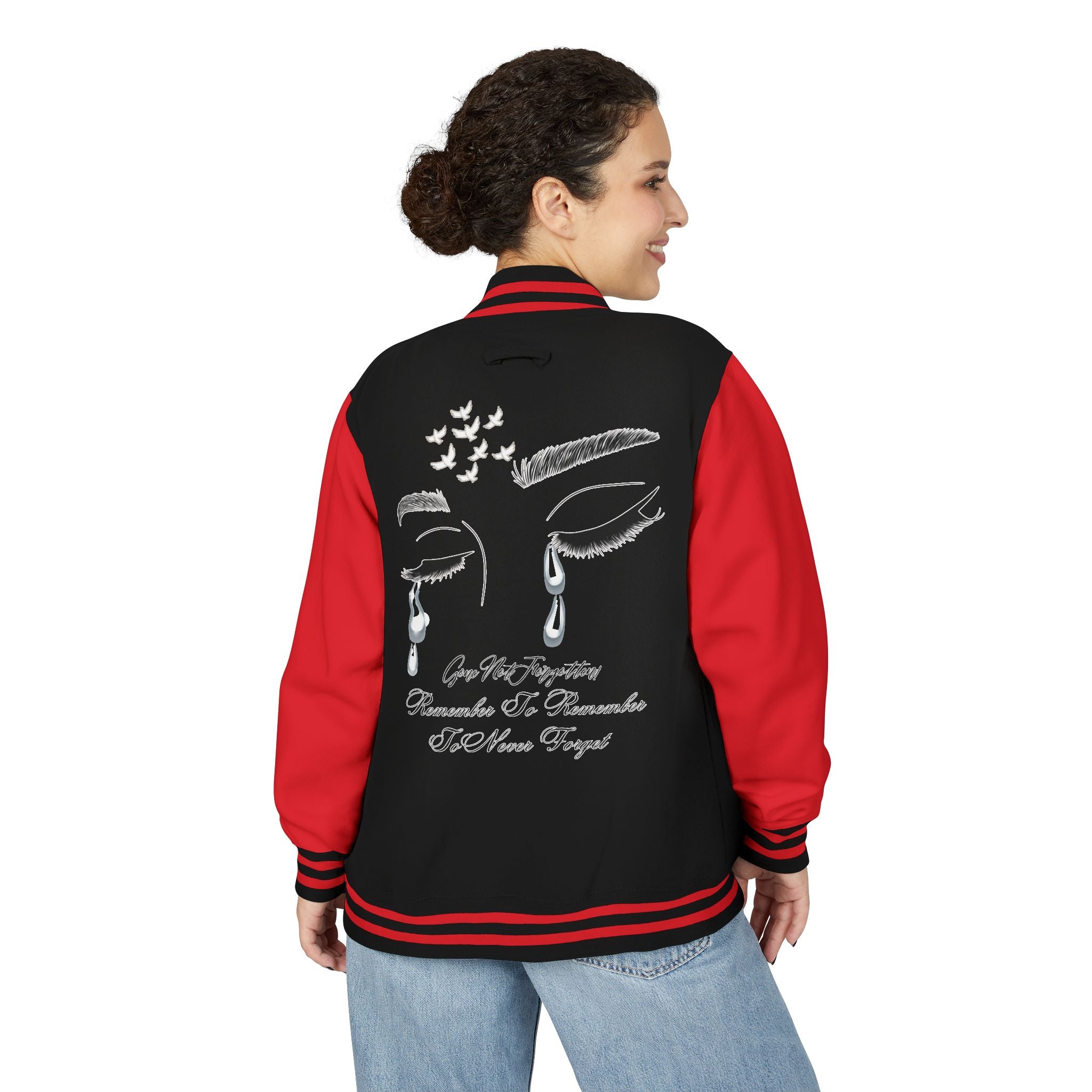 Gone Not Forgotten  ES Heavyweight Letterman Jacket