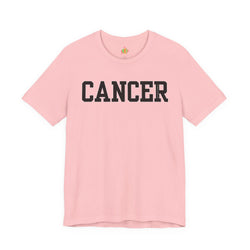 Cancer Zodiac Sign Unisex Tee, Support Cancer Patients, Gift for Loved Ones, Birthday, Comfortable Casual Wear