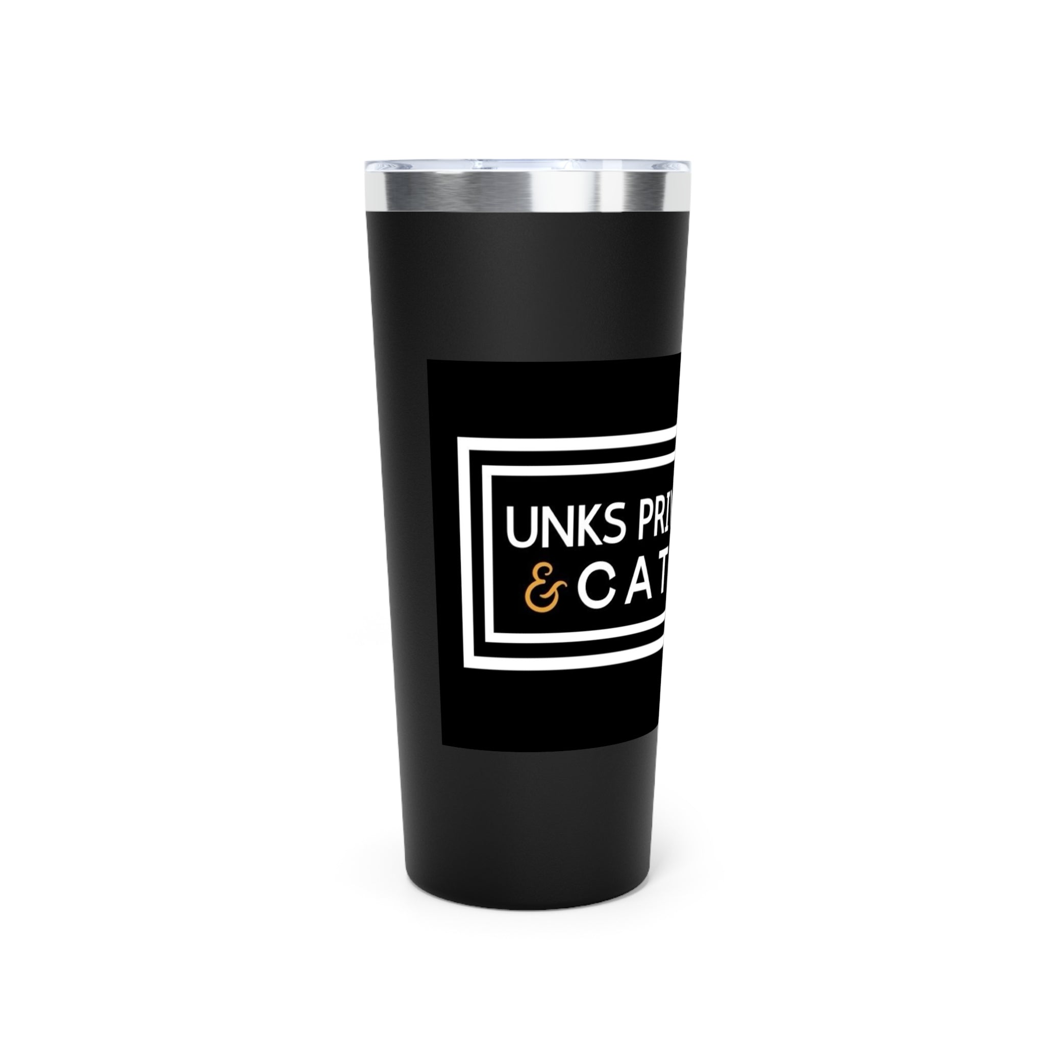 Unks Catering Custom Copper Insulated Tumbler | Hot Beverage Travel Mug | Gift for Coffee Lovers, Unique Kitchen Decor, Personalized Drinkware