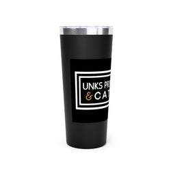 Unks Catering Custom Copper Insulated Tumbler | Hot Beverage Travel Mug | Gift for Coffee Lovers, Unique Kitchen Decor, Personalized Drinkware