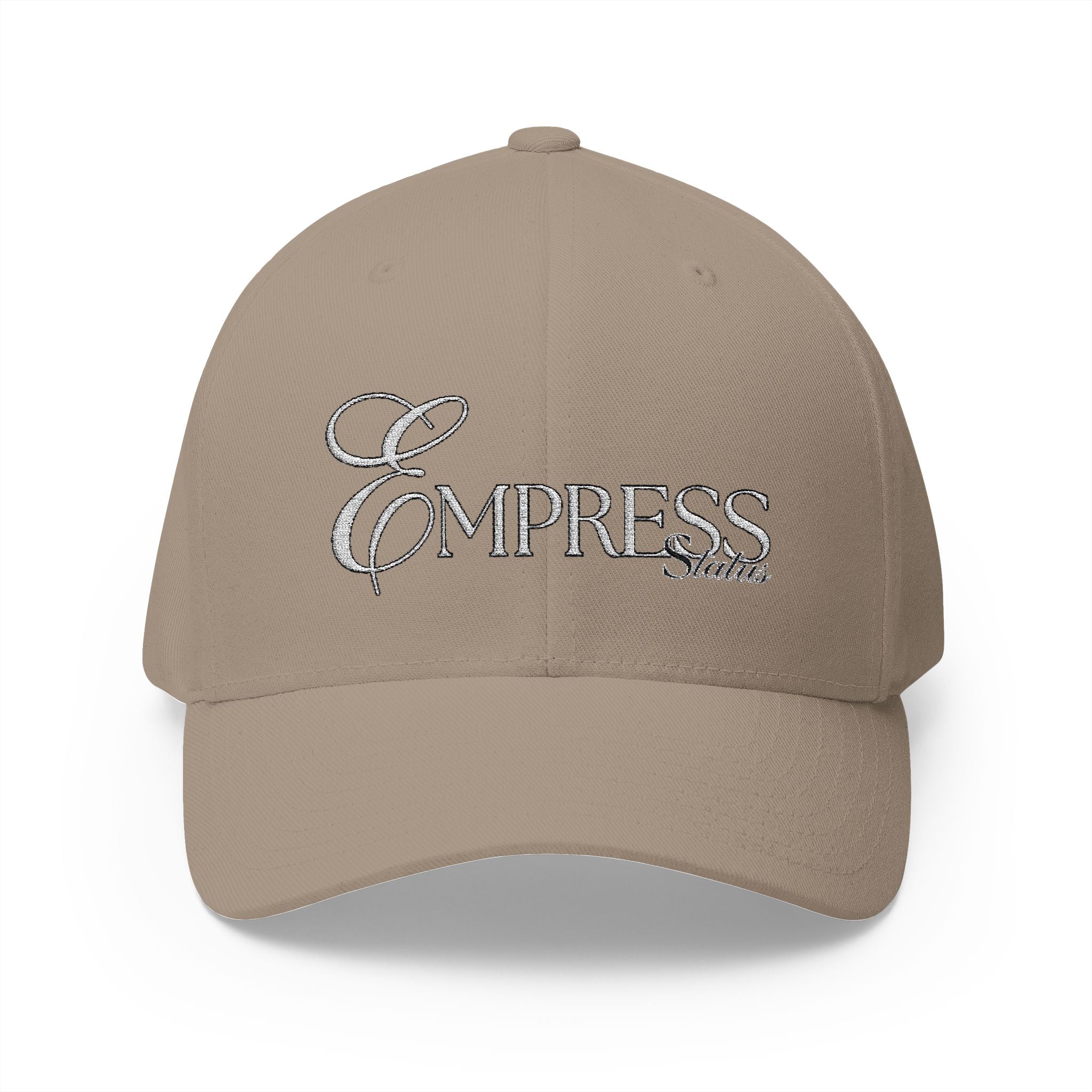 Empress Status -Embroidered Closed-Back Cap, Casual Gift for Him or Her, Trendy Accessories for Everyday Wear