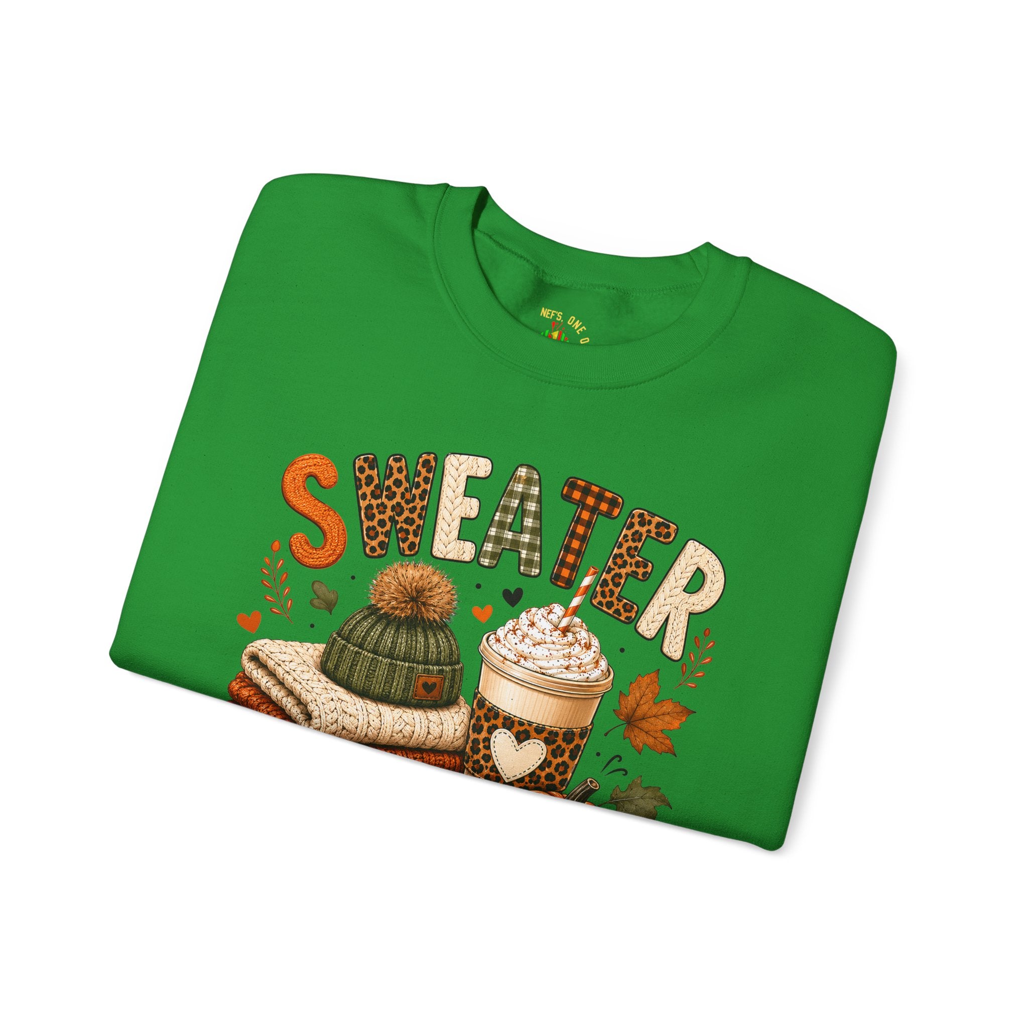 Sweater Weather Autumn Crewneck Sweatshirt