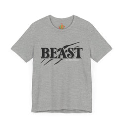 Beast with the Beauty Valentine Casual, Soft Unisex Jersey Short Sleeve Tee