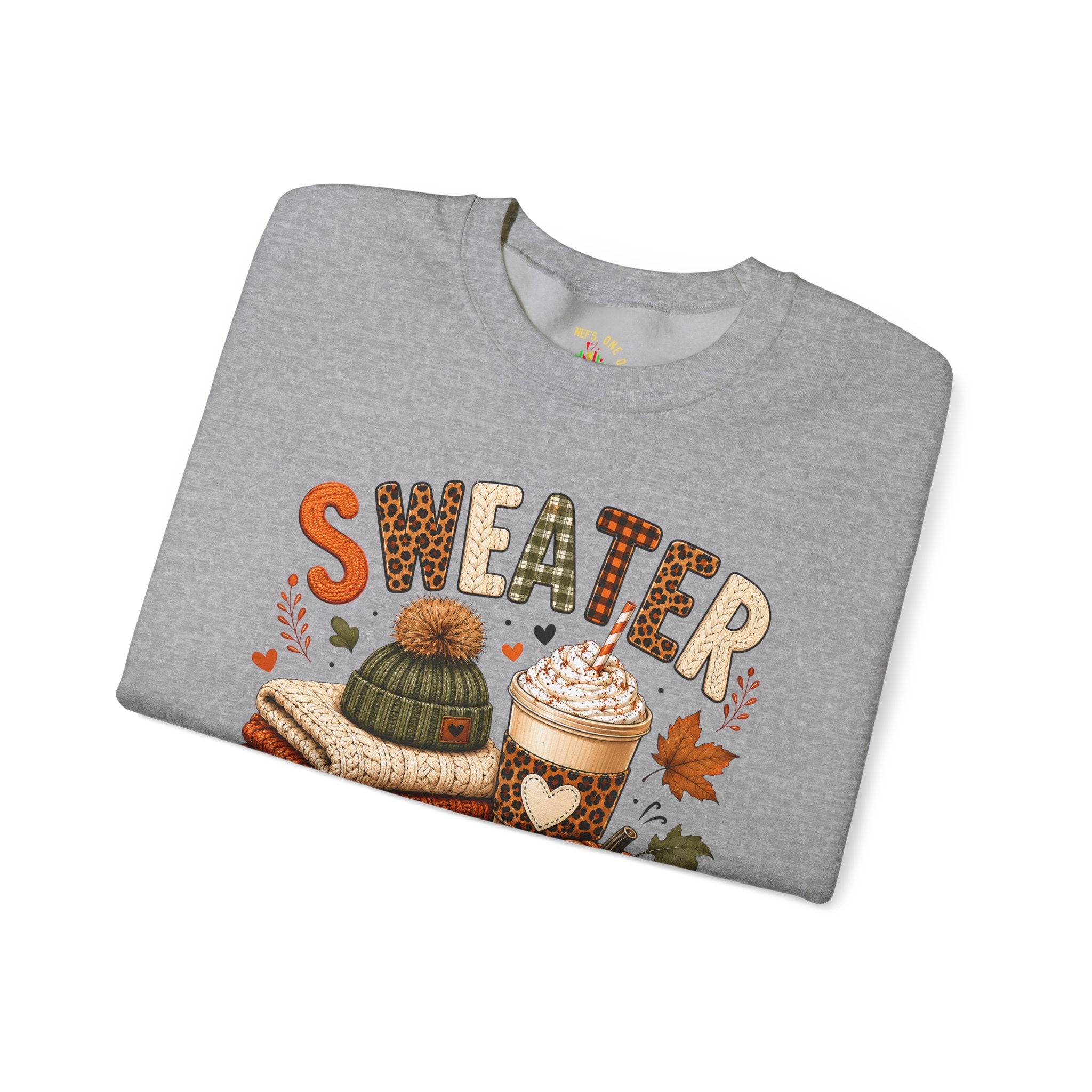 Sweater Weather Autumn Crewneck Sweatshirt
