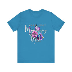 Putting in the work Inspiring Casual Shortsleeve Tee