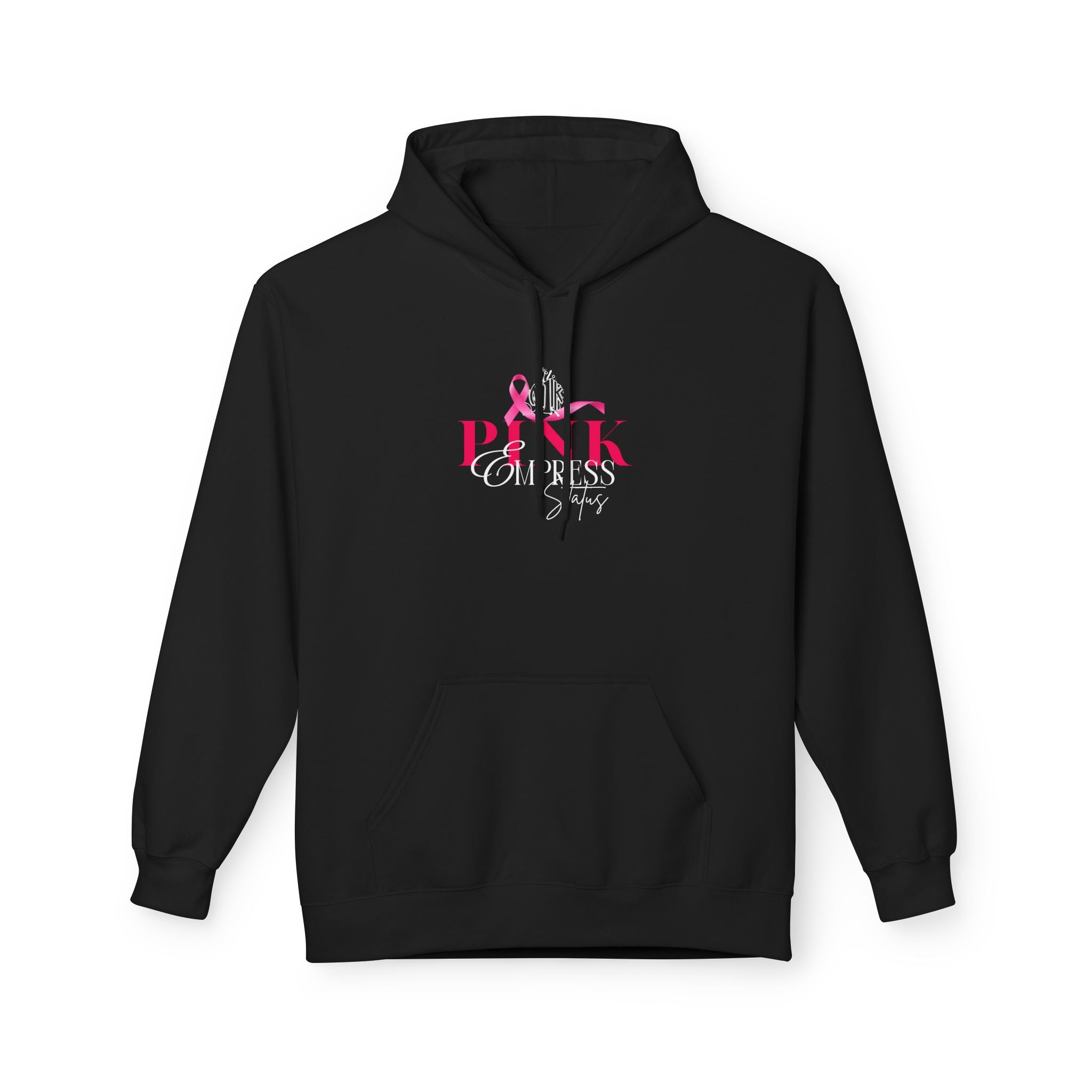 N1K Empress Status Pink Ribbon Breast Cancer Awareness Hoodie — PINK Breast Cancer Support Pullover