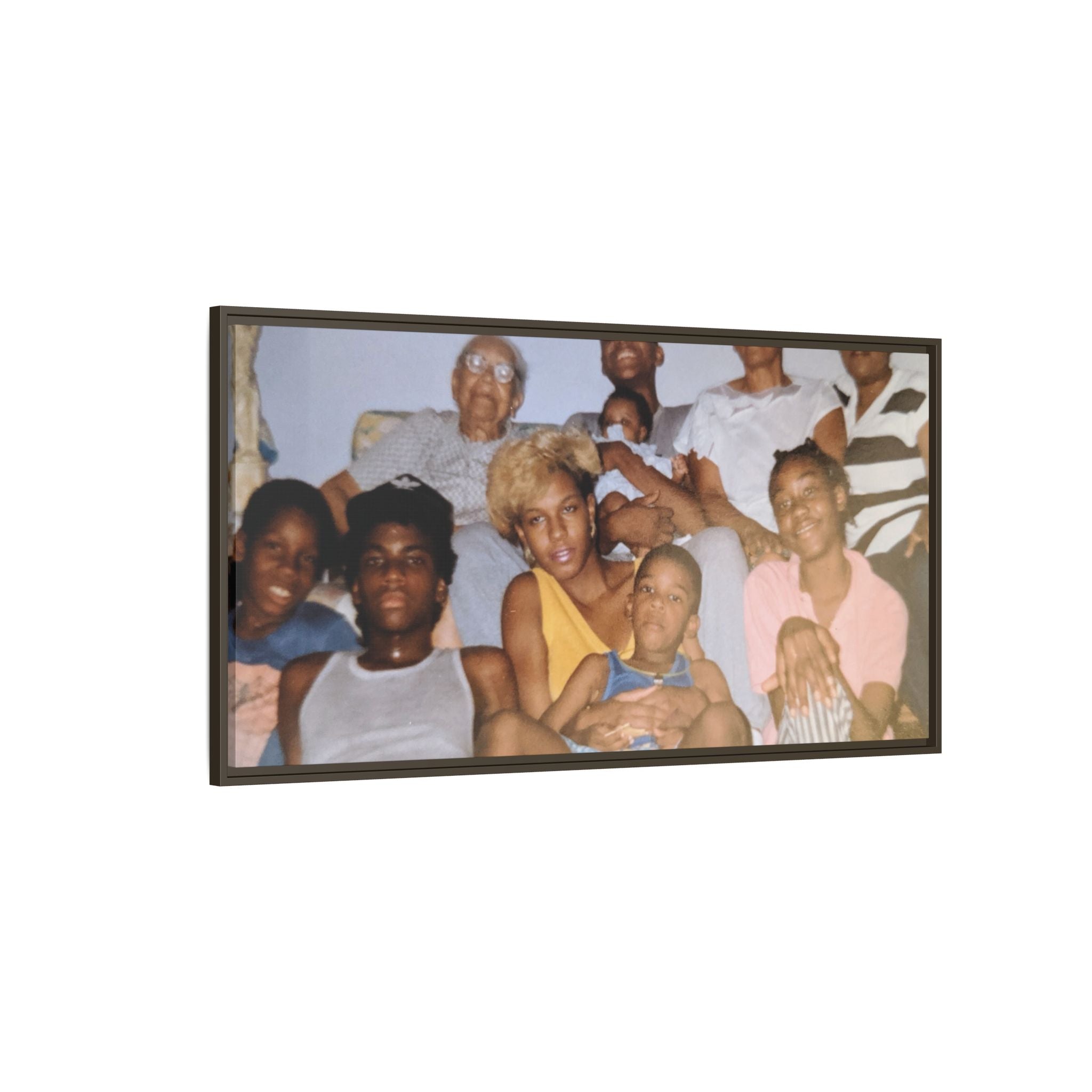 Ccustomizable Framed Canvas — Horizontal Matte Wall Art
