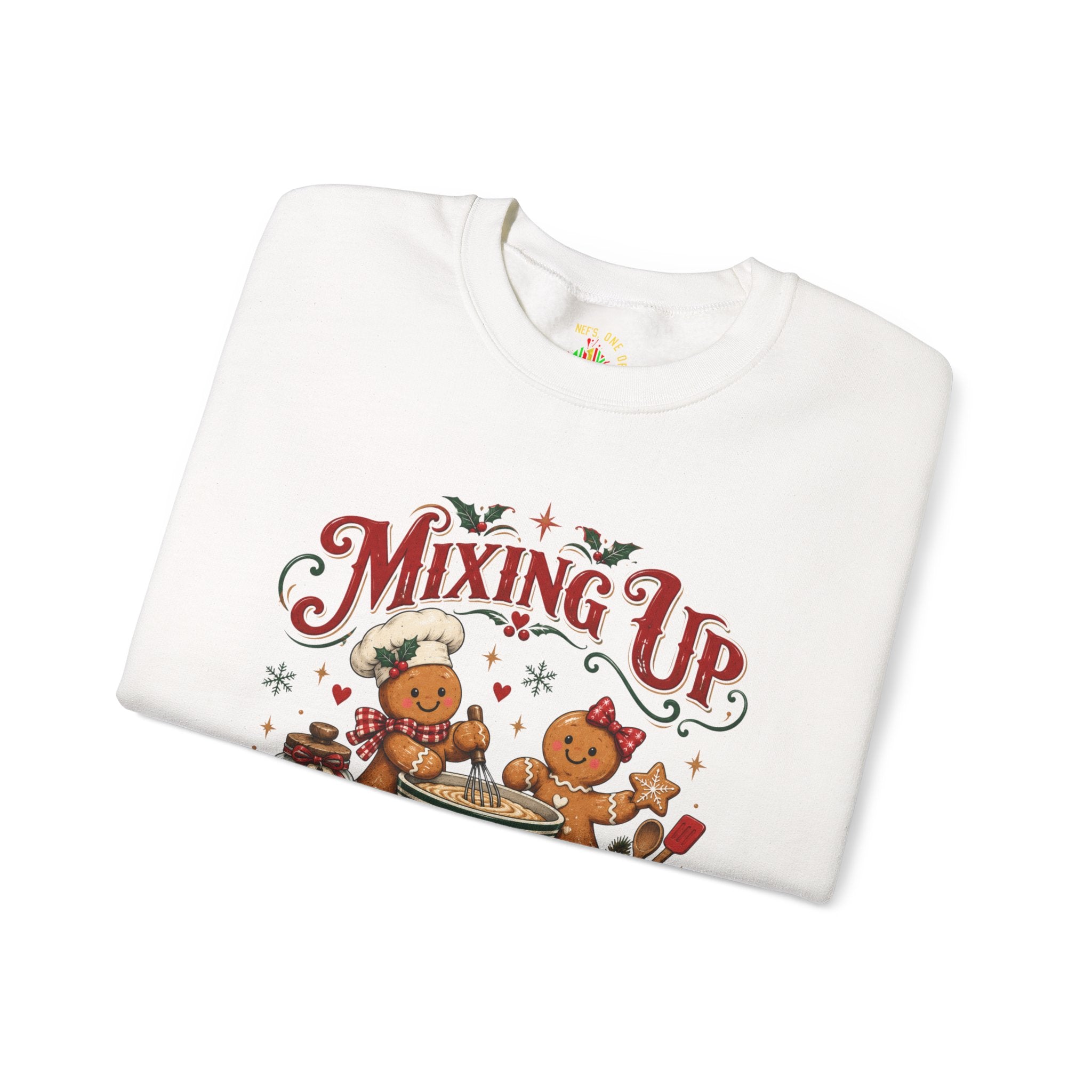 Mixing Up Ginger Bread Hot Chocolate Christmas