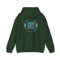 Faith over Fear Unisex Heavy Hoodie