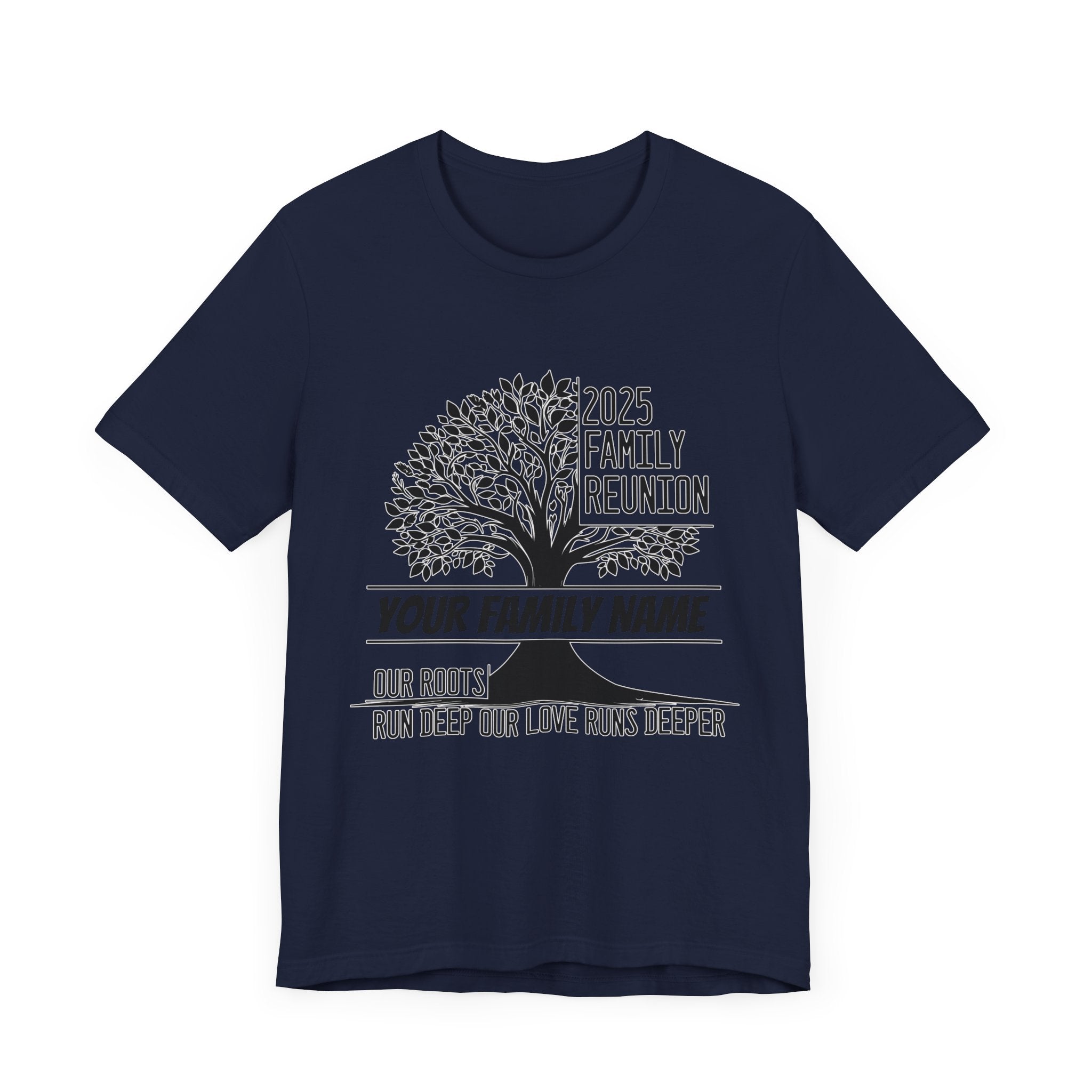 Family Reunion T-Shirt, Family Event Tee, 2025 Reunion Apparel, Unity Shirt, Love & Roots Design, Gift for Family Gatherings