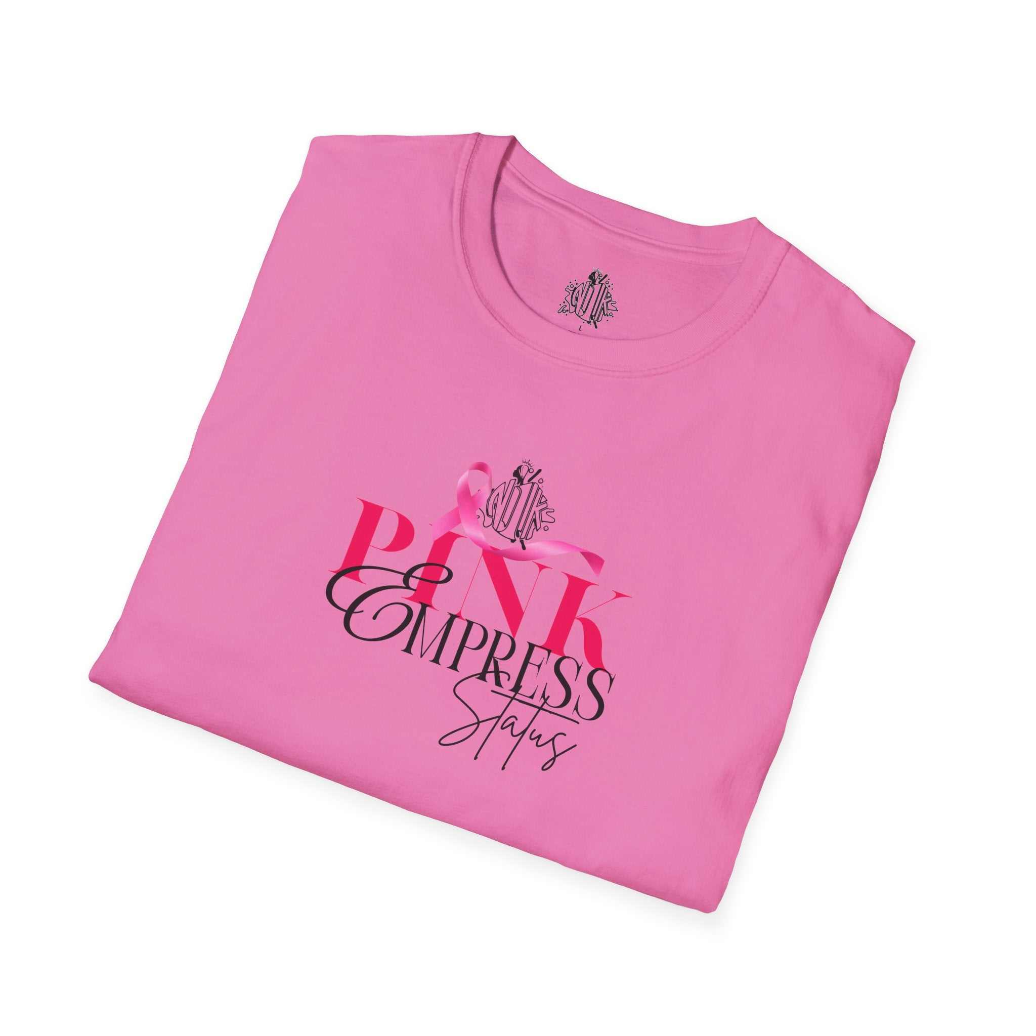 Pink Empress Ladies T-Shirt – 'Pink Empress' Script Graphic