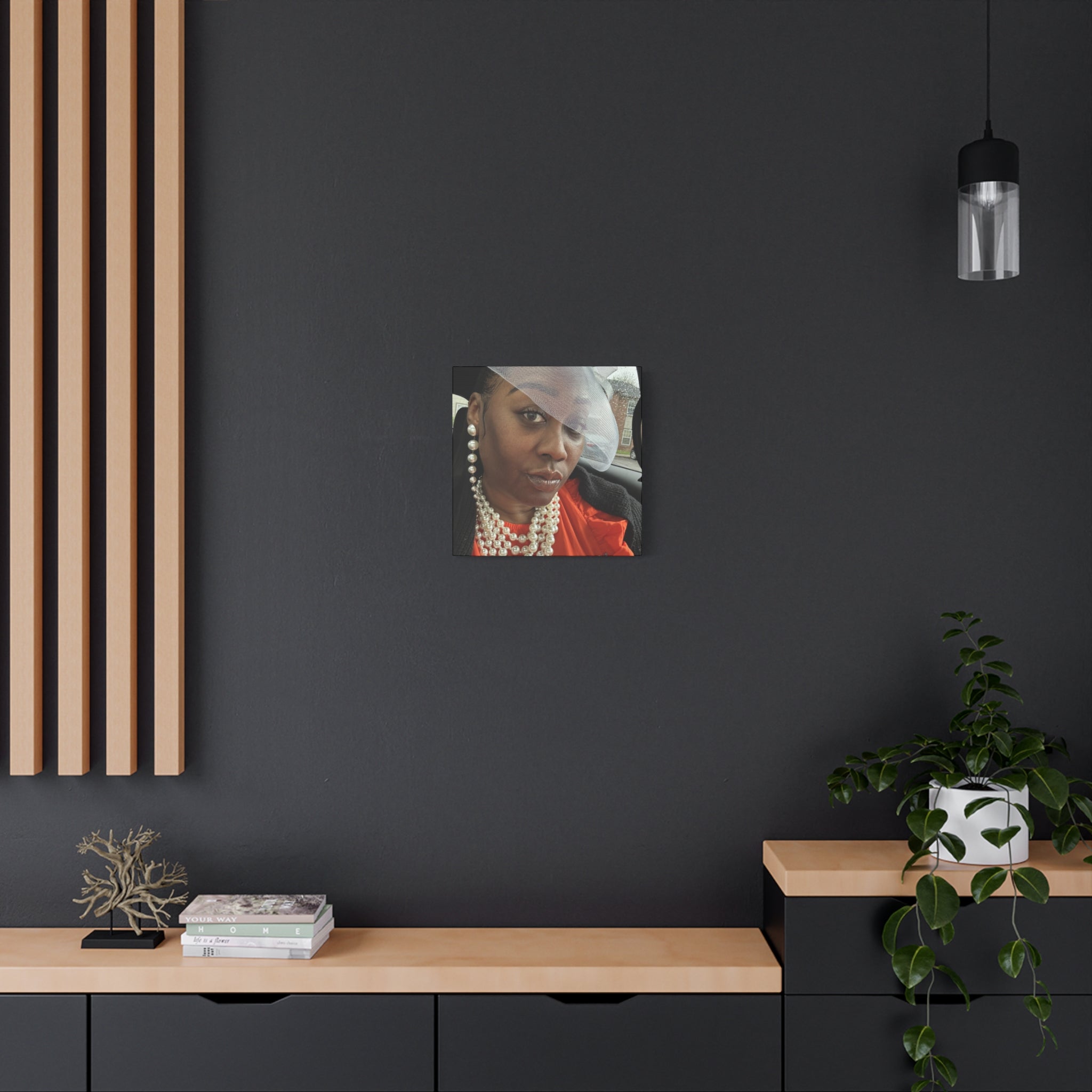 Personalize with your Photo Canvas Print — Square  Matte Wall Art (1.25")