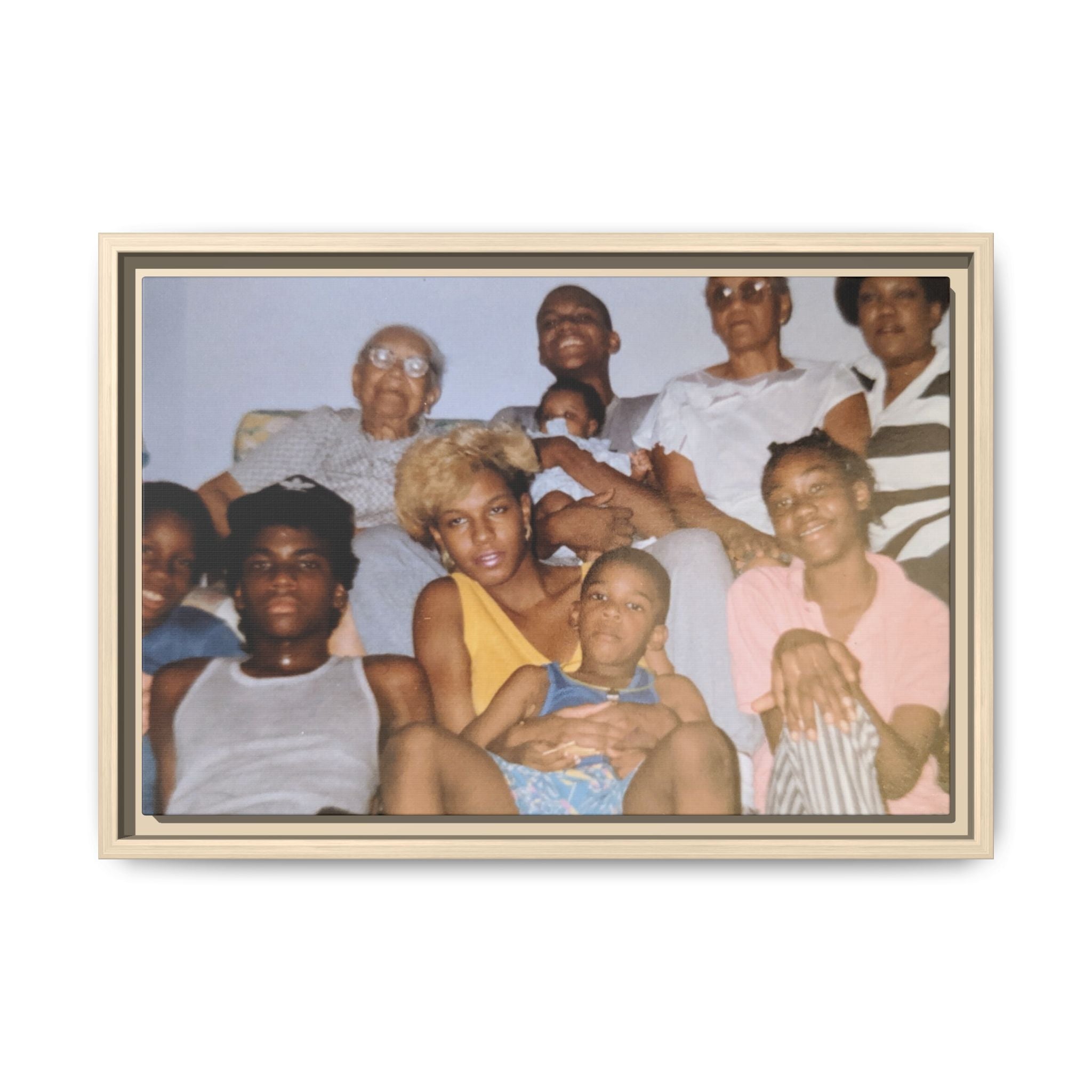 Ccustomizable Framed Canvas — Horizontal Matte Wall Art