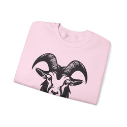 Goat Unisex Casual Crewneck Sweatshirt