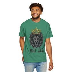 Big Leo Lion Graphic T-Shirt, Unisex Tee, Animal Lover Gift, Birthday Shirt, Astrology Apparel, Comfortable Everyday Wear
