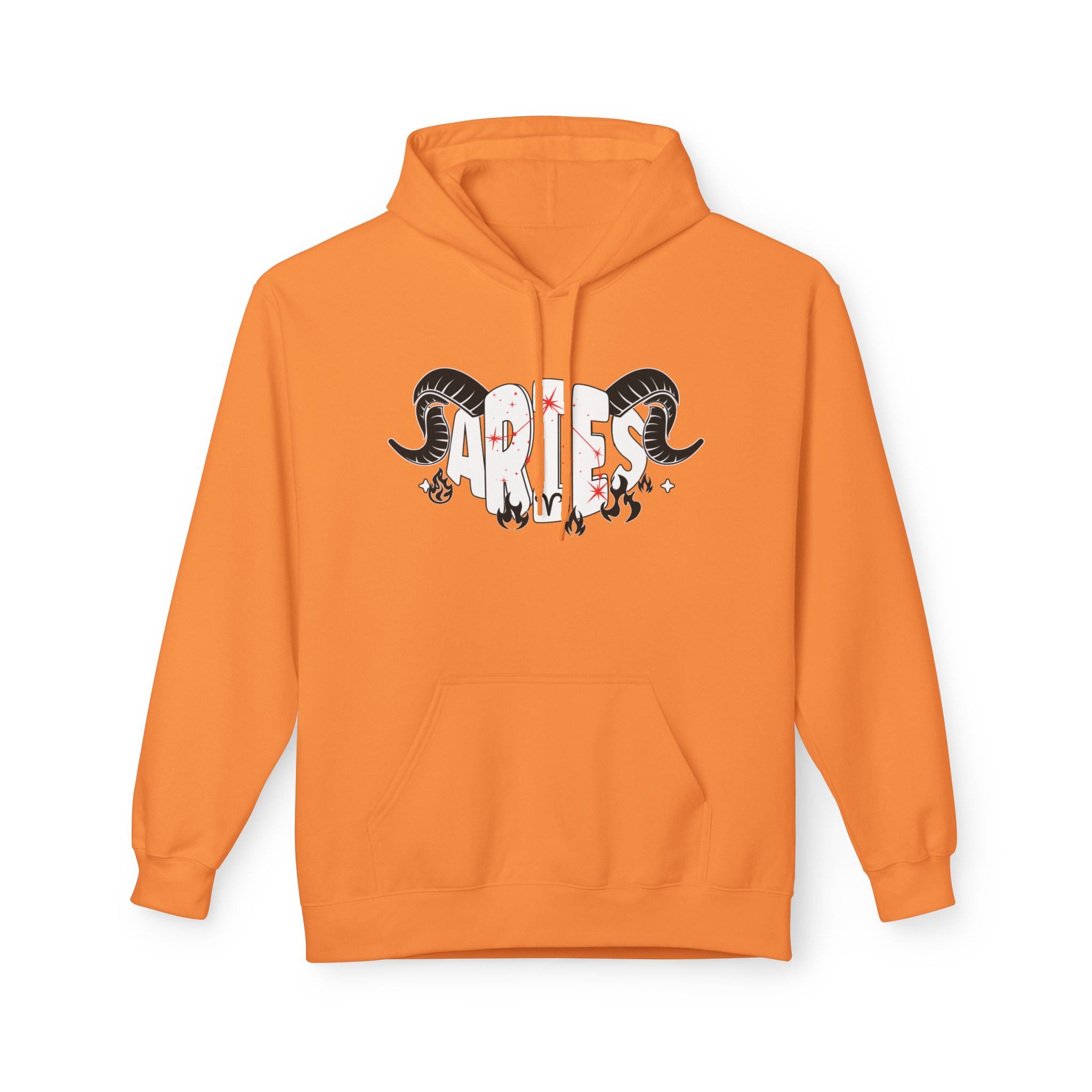 Aries Ram Zodiac Hoodie — Astrological Sign Graphic Pullover