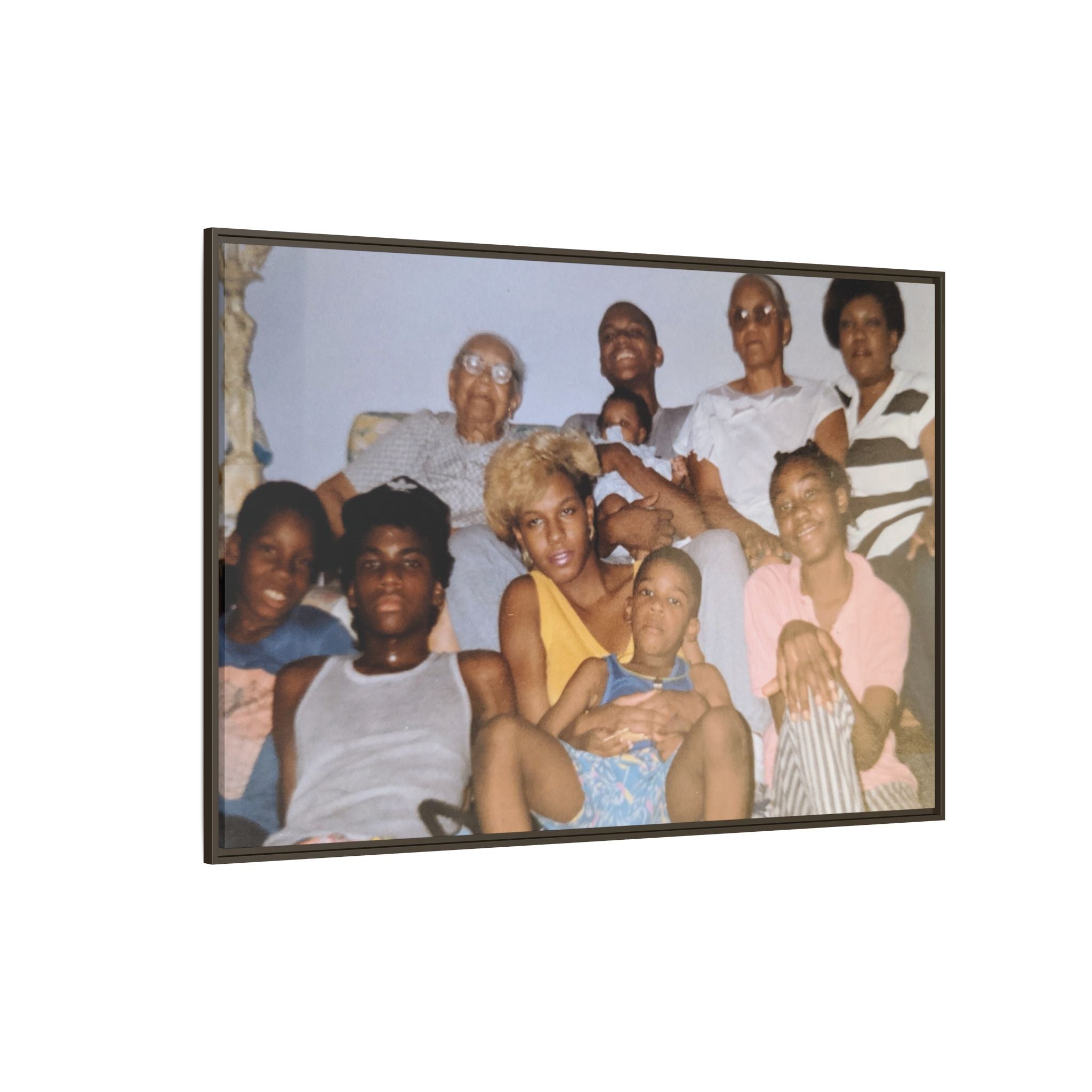 Ccustomizable Framed Canvas — Horizontal Matte Wall Art