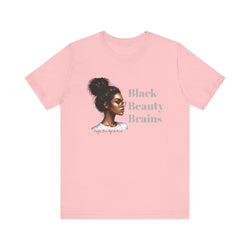 Black, beauty and Brains Sleeve Tee