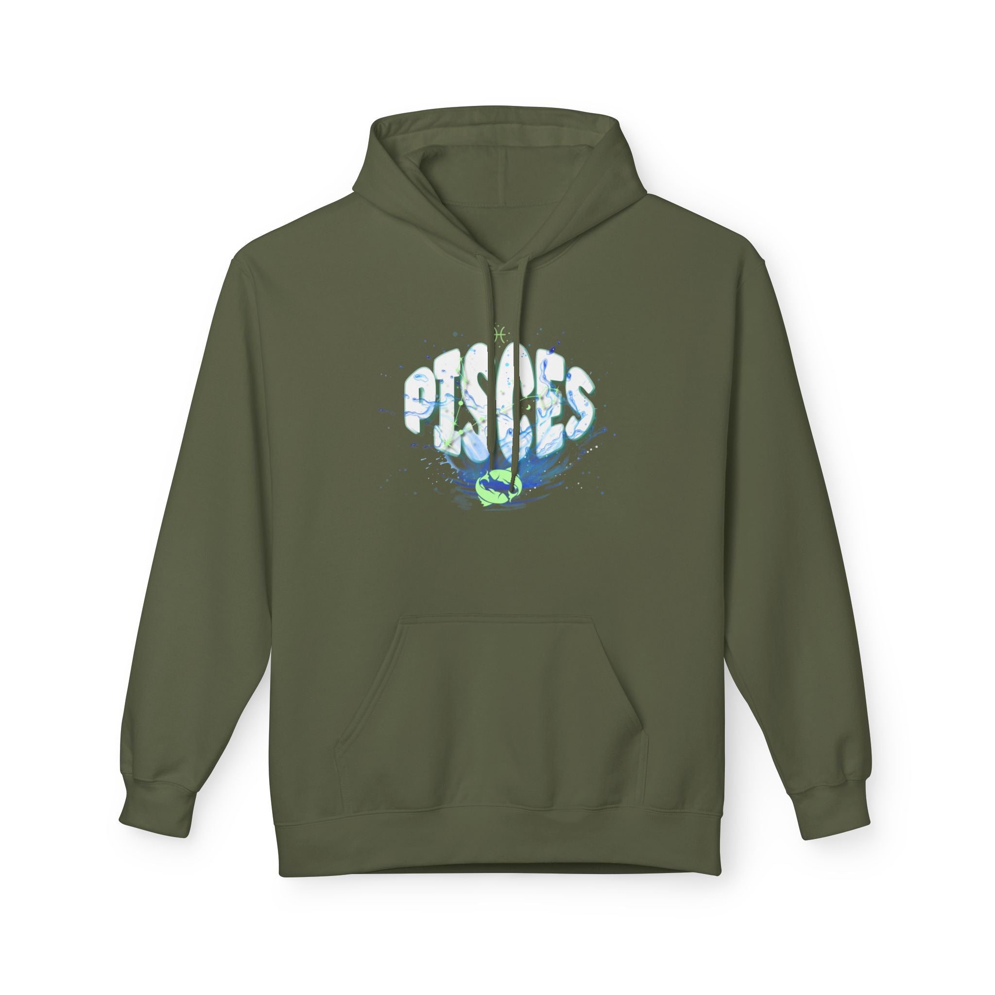 Pisces Zodiac Water Sign Hoodie — Astrological Star Sign Sweatshirt