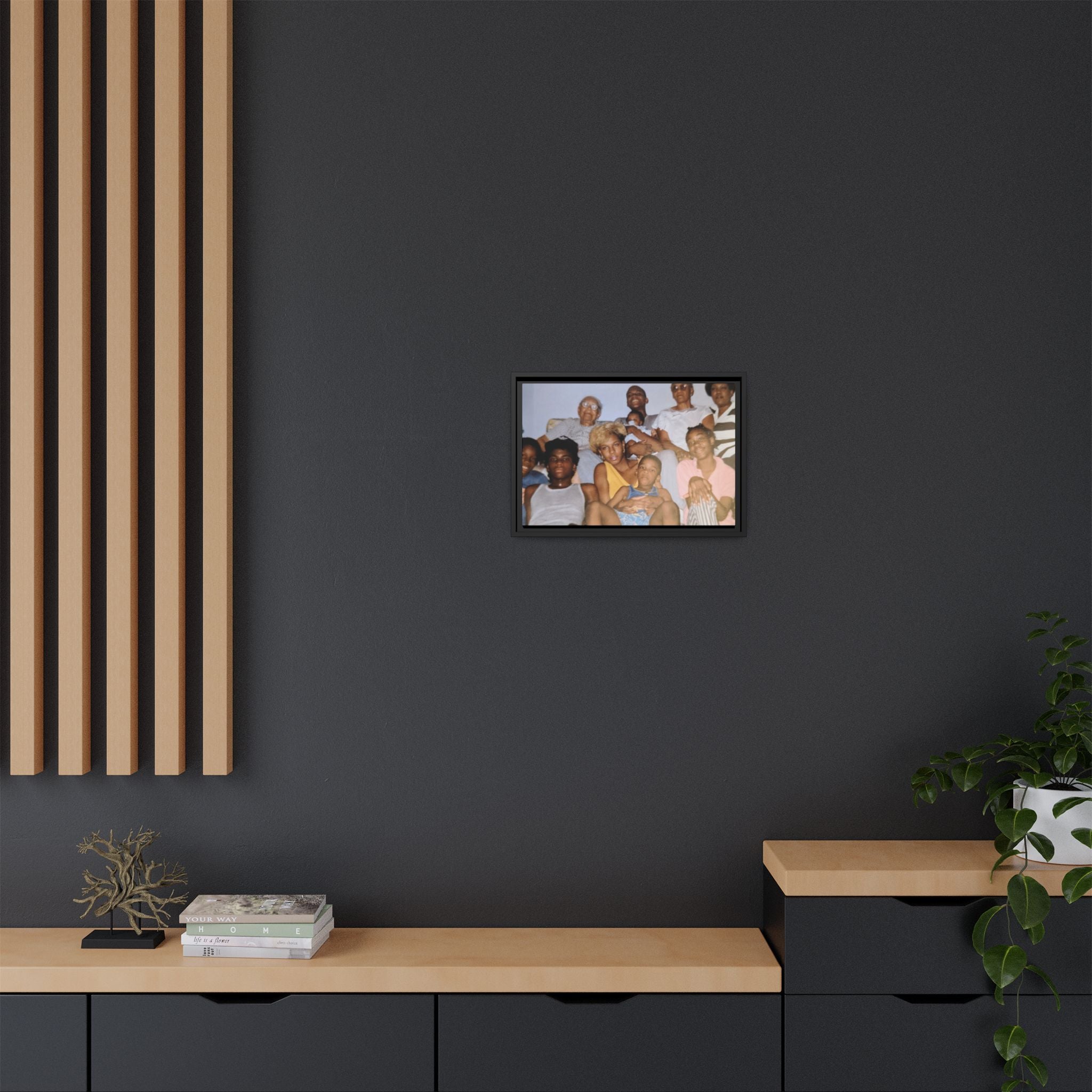 Ccustomizable Framed Canvas — Horizontal Matte Wall Art