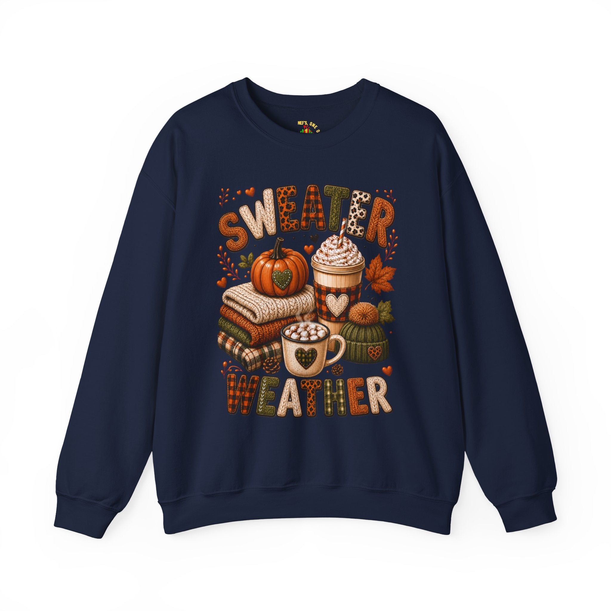 Sweater Weather Autumn Crewneck Sweatshirt