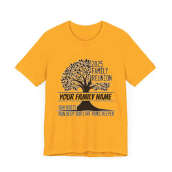 Family Reunion T-Shirt, Family Event Tee, 2025 Reunion Apparel, Unity Shirt, Love & Roots Design, Gift for Family Gatherings