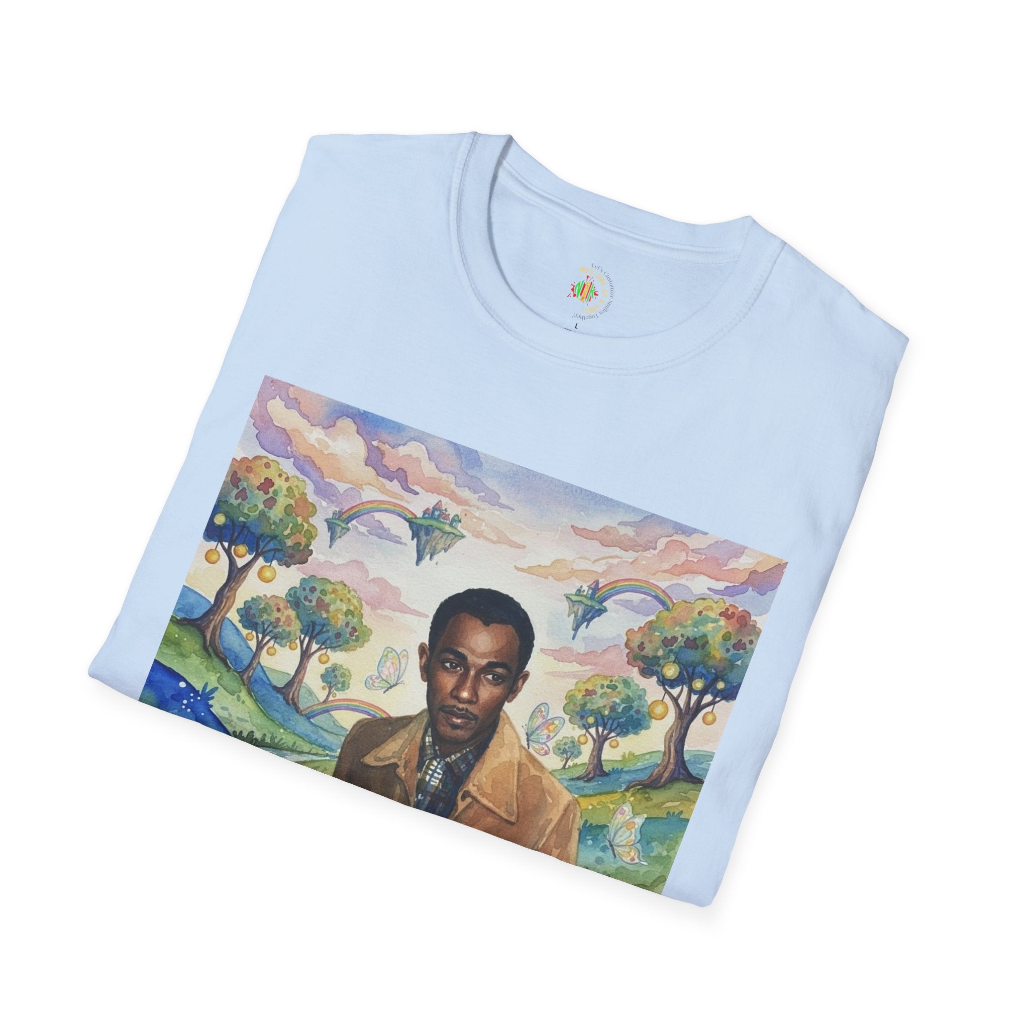 Todd Another Customized Smile Portrait Tee Graphic T-Shirt