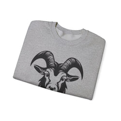 Goat Unisex Casual Crewneck Sweatshirt