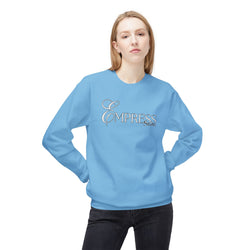 Empress Crewneck Sweatshirt - Cozy Casual Wear, Unisex Fashion, Gift for Her, Birthday Present, Relaxed Style, Winter Essential