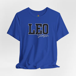 Leo Season Unisex Jersey Tee, Horoscope Shirt, Astrology Gift, Birthday Wear, Zodiac Fashion, Personalized Astrology Apparel