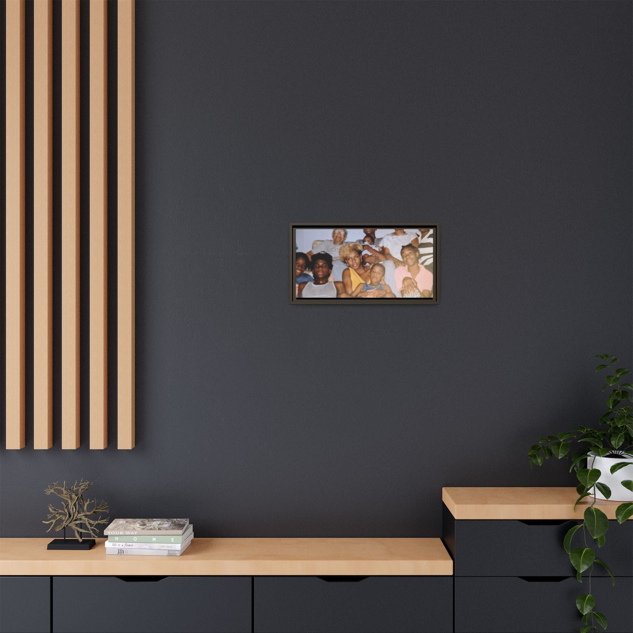 Ccustomizable Framed Canvas — Horizontal Matte Wall Art