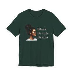 Black, beauty and Brains Sleeve Tee