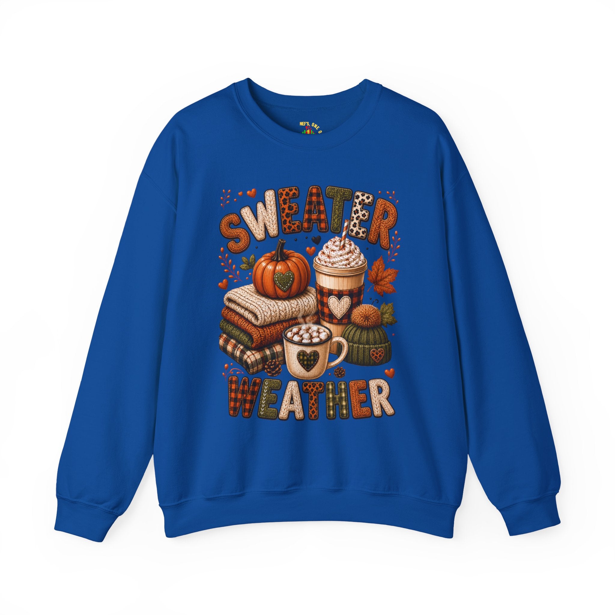 Sweater Weather Autumn Crewneck Sweatshirt