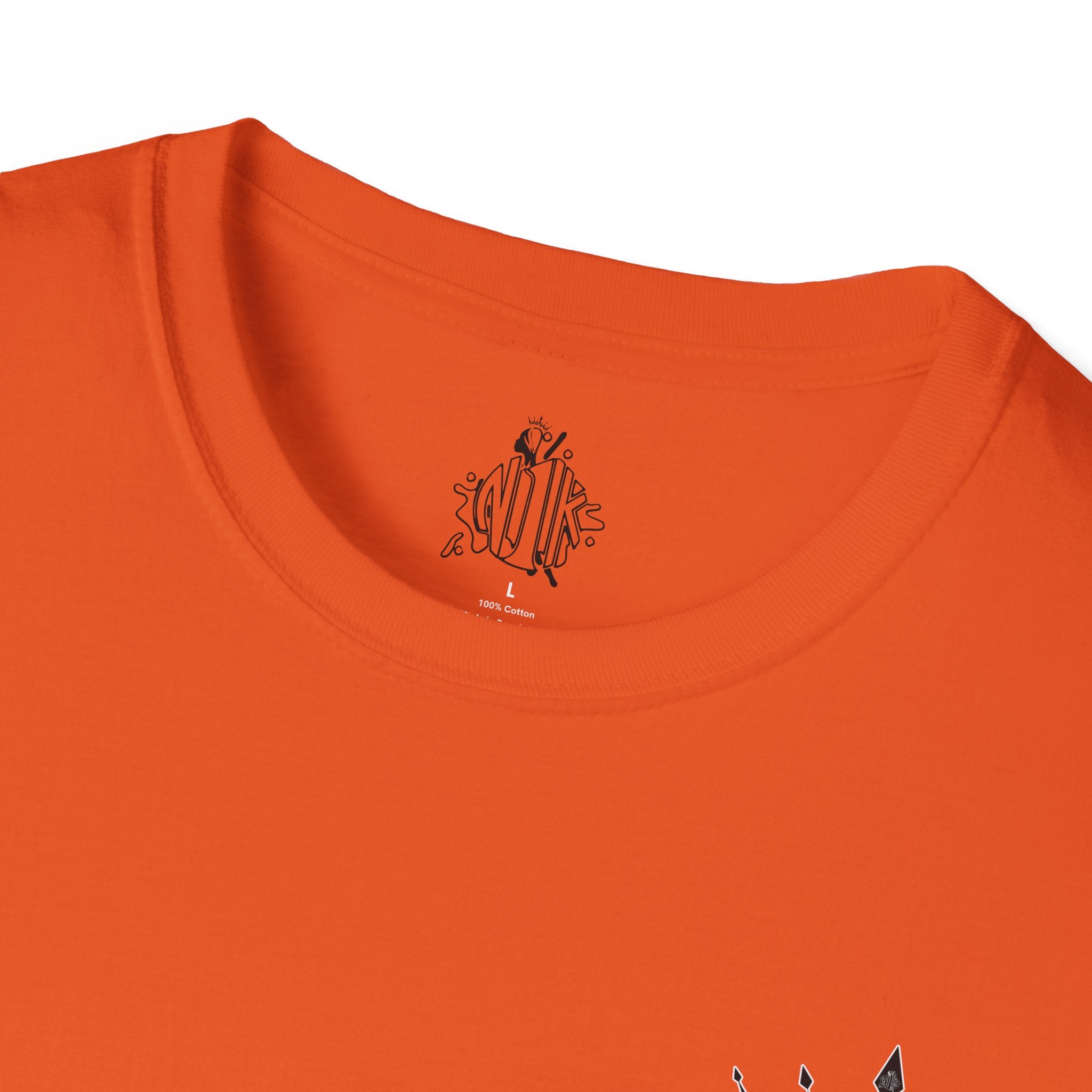 Eye of Horus Chest Logo Empress Tee — Minimal Egyptian Symbol T-Shirt