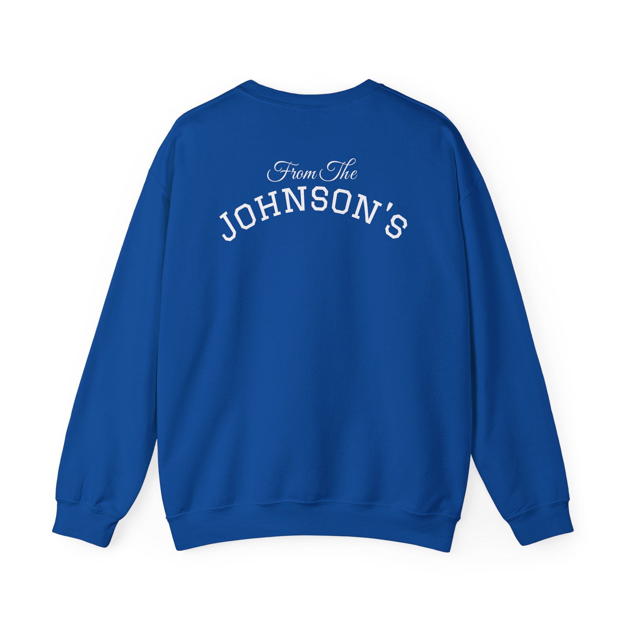 Merry Christmas Personalized Family Name Sweatshirt