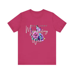 Putting in the work Inspiring Casual Shortsleeve Tee
