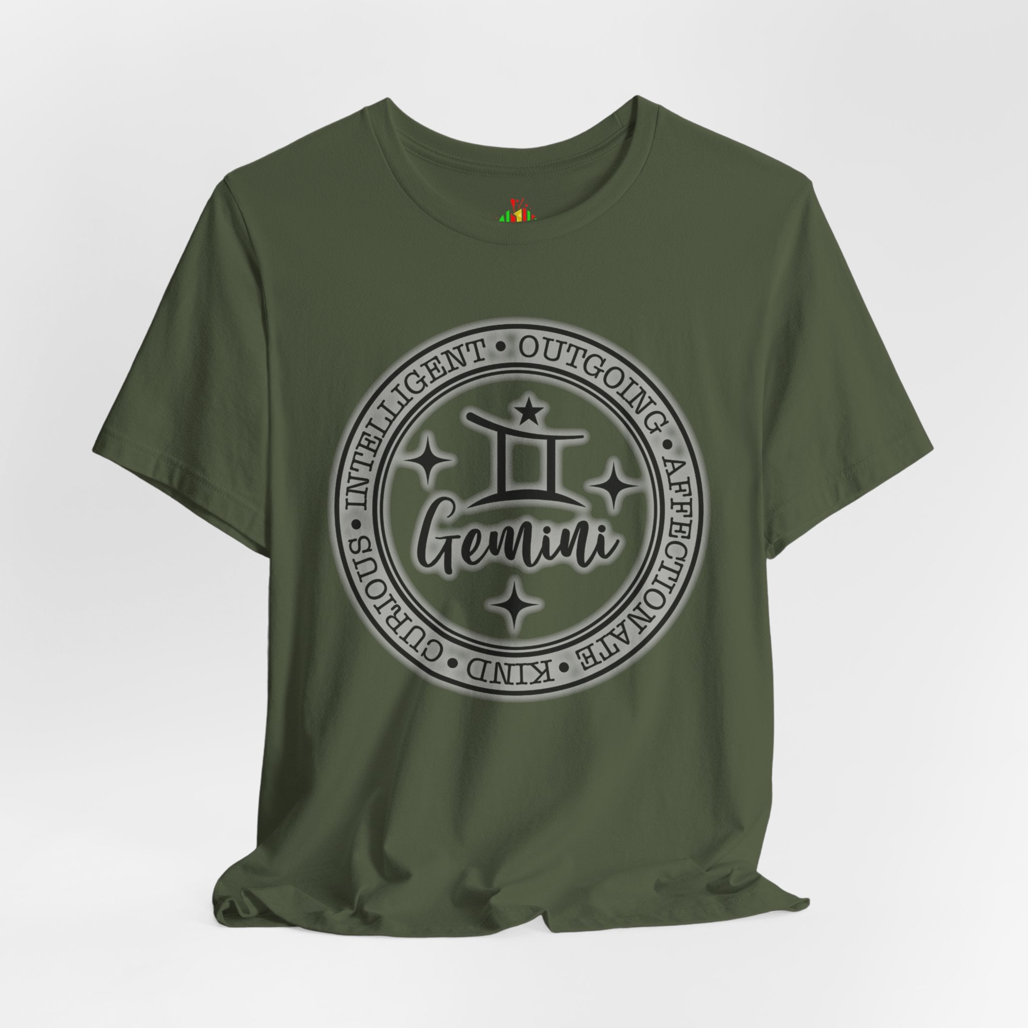 Gemini Zodiac Tee: Stylish Astrology Shirt for Astronomy Lovers, Birthday Gift, Unisex Tee, Horoscope Apparel, Casual Wear