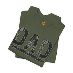 Dad Myth Legend T-Shirt, Unisex Tee, Father's Day Gift, Birthday Gift for Dad, Casual Wear, Family T-Shirt