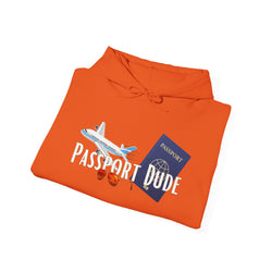 Passport Dude Unisex Heavy Blend™ Hooded Sweatshirt