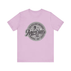 Aquarius Zodiac Unisex Casual Classic Jersey Short Sleeve Tee