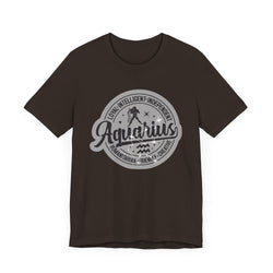 Aquarius Zodiac Unisex Casual Classic Jersey Short Sleeve Tee