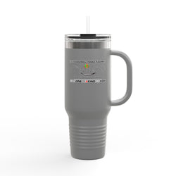 Nef's One Of A Kind Let's Customize Smiles Together Insulated Travel Mug, 40oz