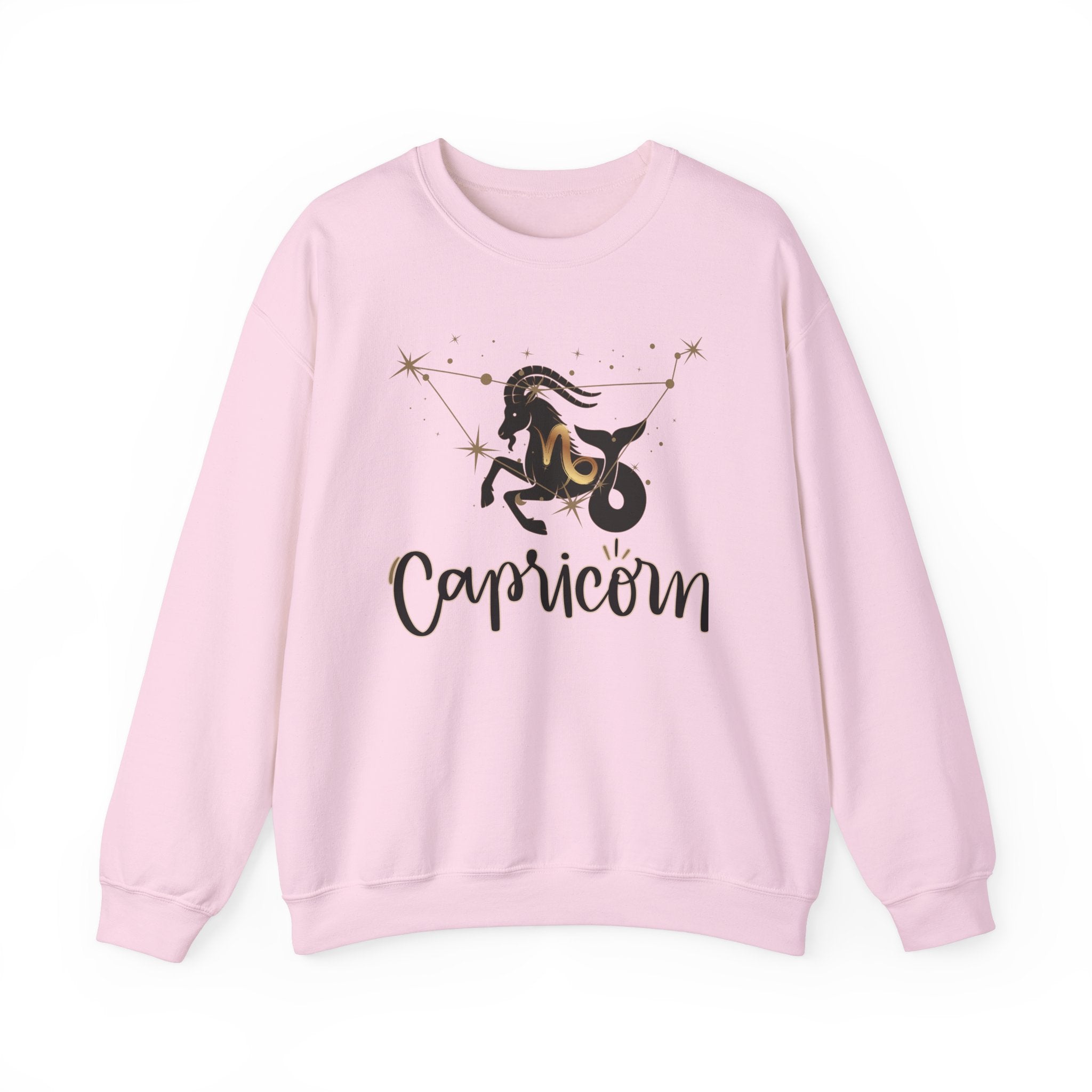 Capricorn Unisex Casual Crewneck Sweatshirt