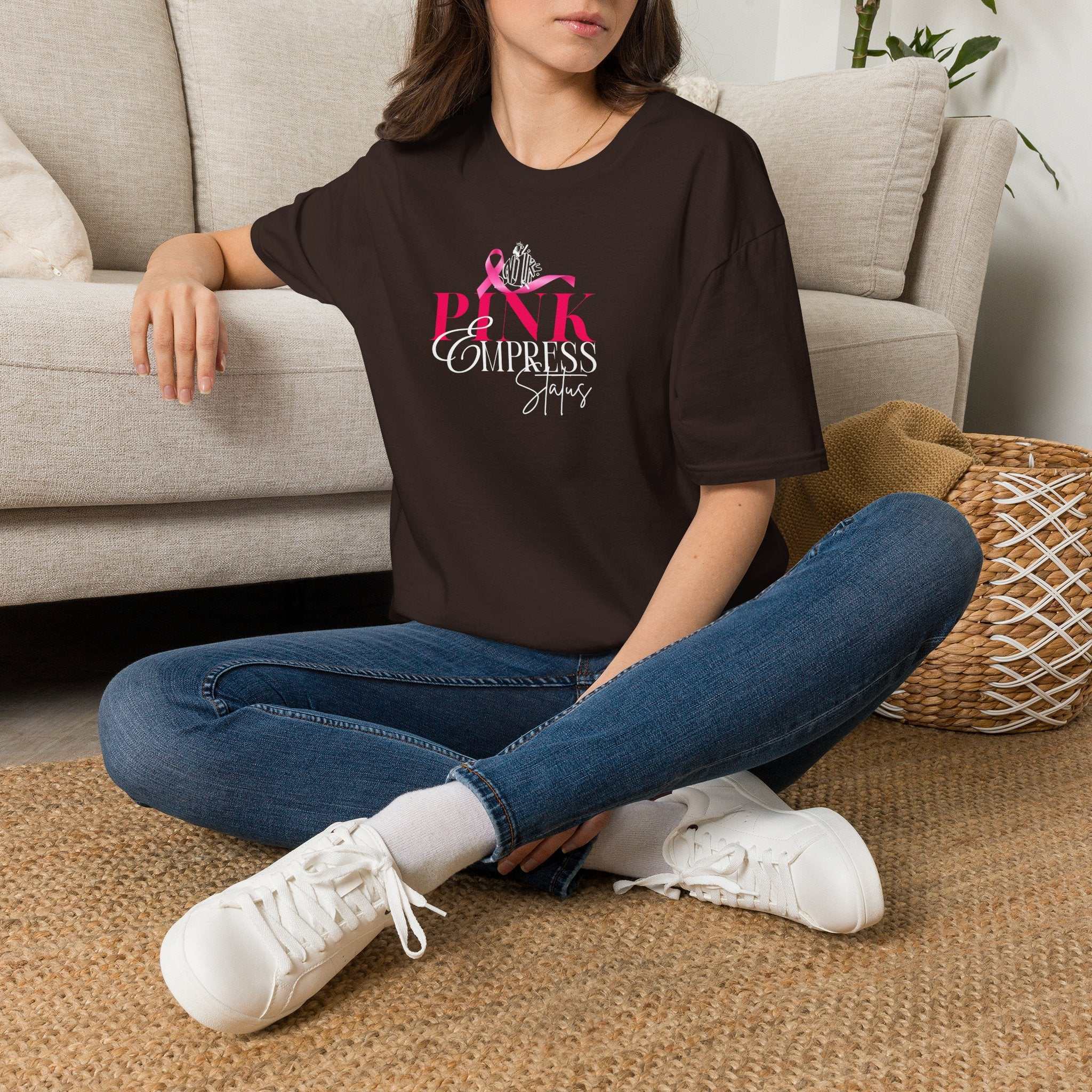 Pink Empress Ladies T-Shirt – 'Pink Empress' Script Graphic