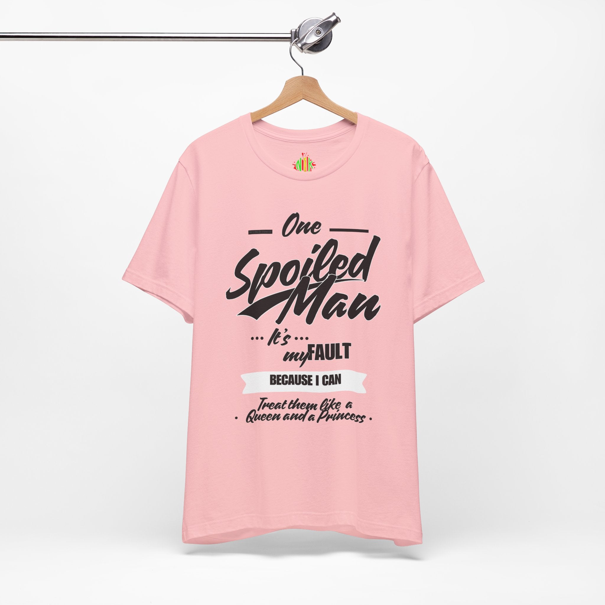 Spoiled Man Graphic Tee - Perfect for Celebrating Special Occasions