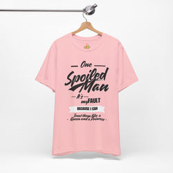 Spoiled Man Graphic Tee - Perfect for Celebrating Special Occasions